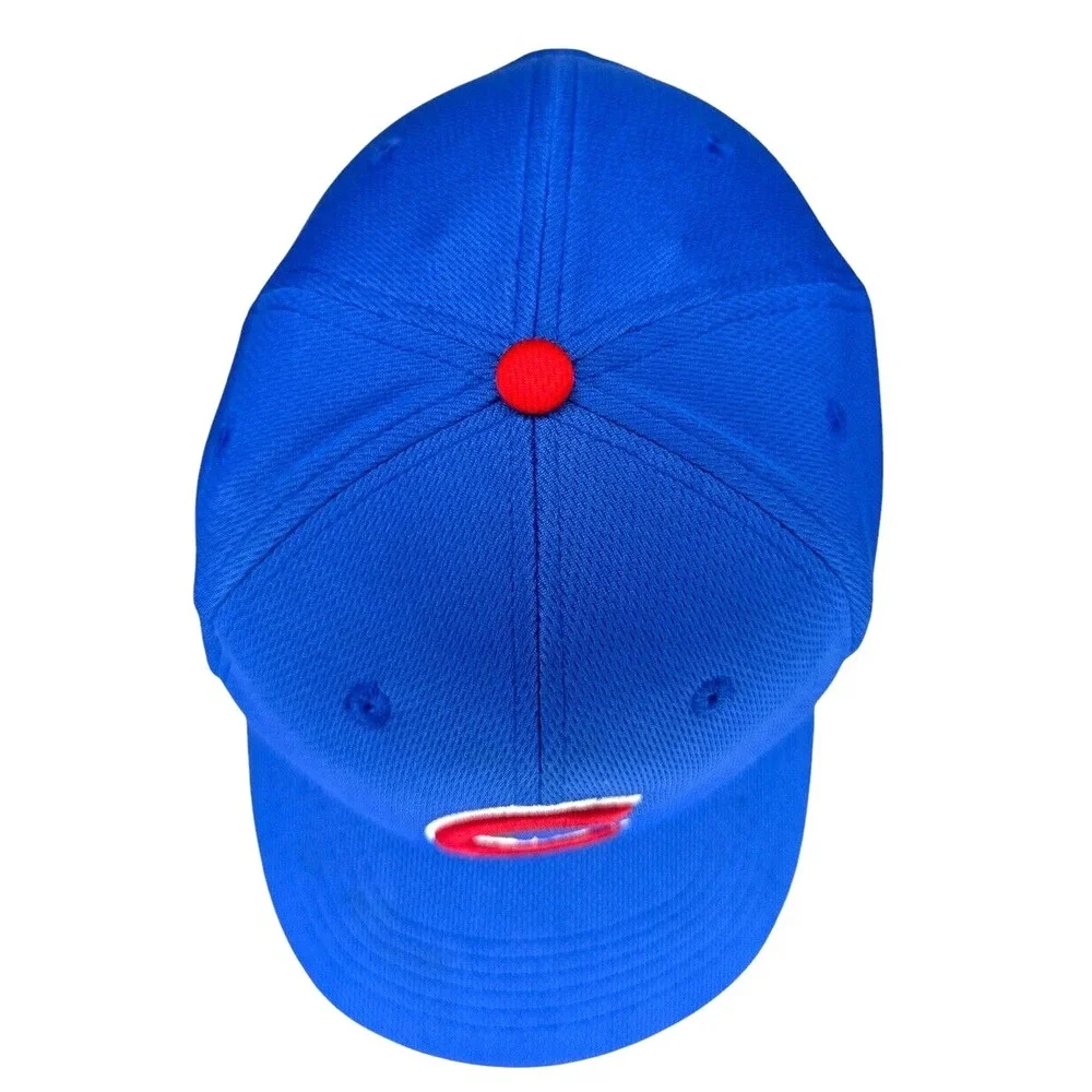 Chicago Cubs Youth Adjustable Strapback Cap – Blue – Embroidered Logo – Cotton T